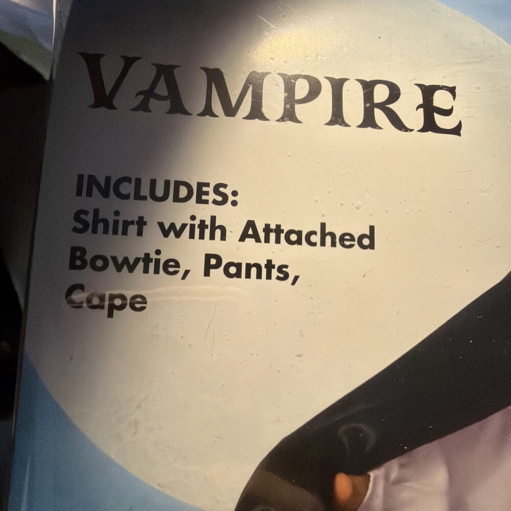 Vampire Costume Kids Toddler Size 2T - Picture 8 of 9